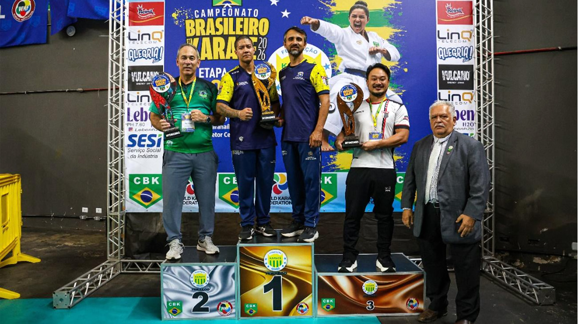 Instituto Hardy conquista vice-campeonato geral por clubes no Brasileiro de Karatê em Goiânia