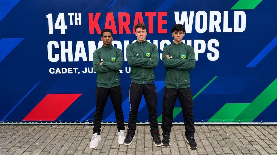 Instituto Hardy celebra participação histórica de três atletas no Mundial de Karatê na Polônia